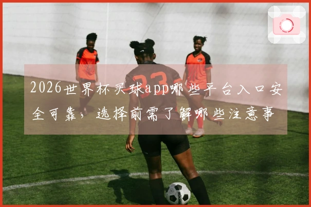 2026世界杯买球app哪些平台入口安全可靠，选择前需了解哪些注意事项